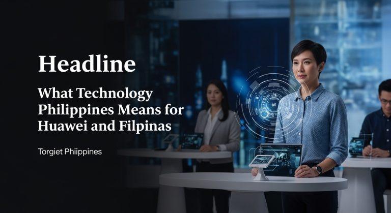 Philippines technology ecosystem with Huawei collaboration and AI policy overlays.