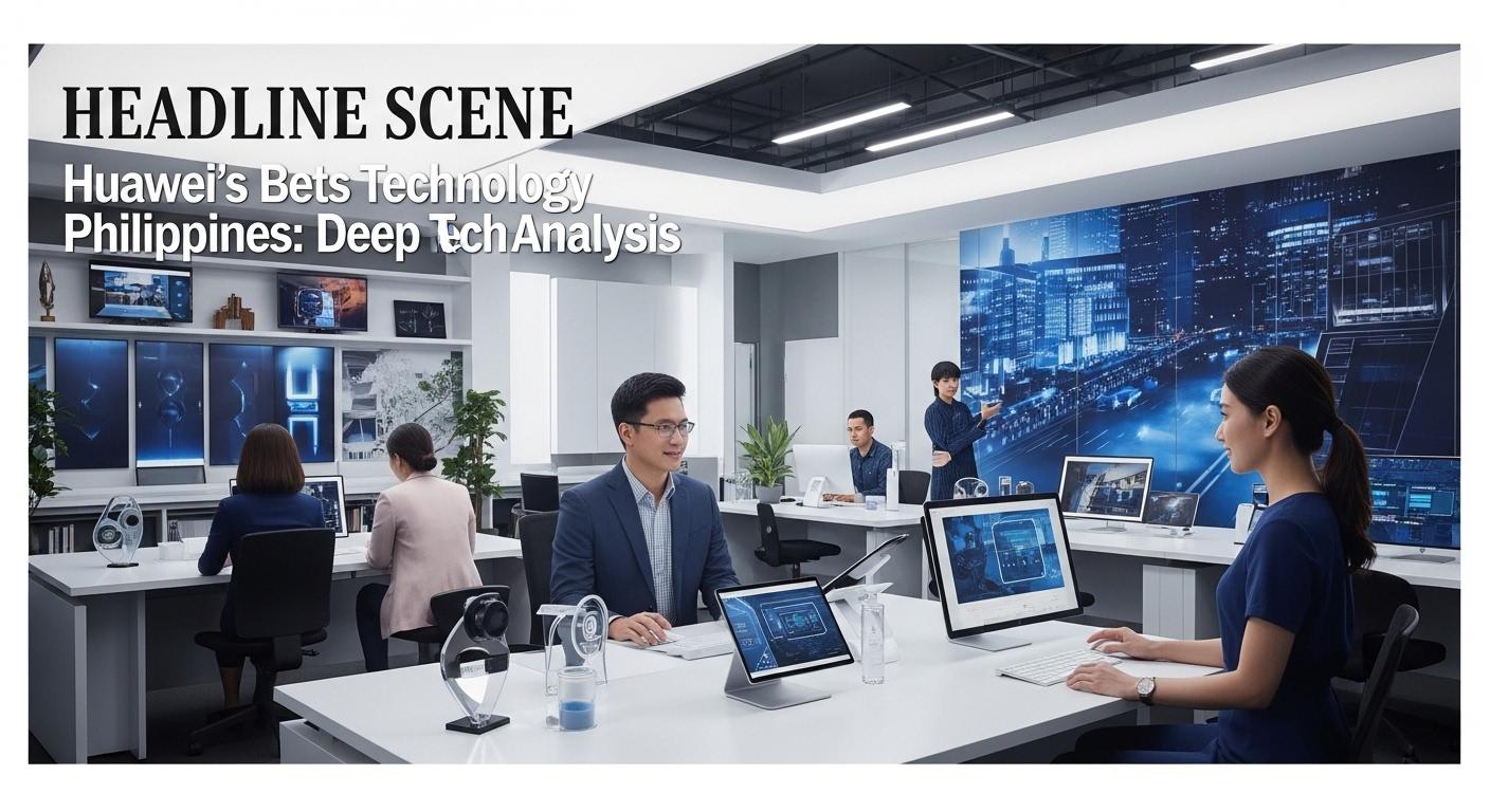 Huawei data center hub in the Philippines