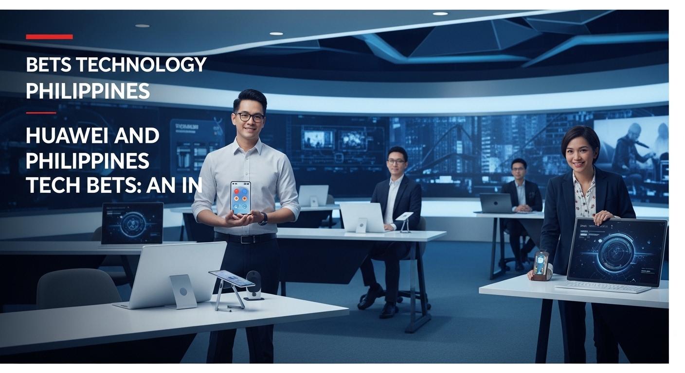 Philippines tech hub featuring a data center and Huawei equipment in operation