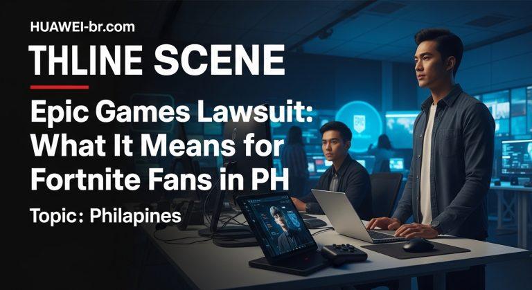 Courtroom and Fortnite imagery for Epic Games lawsuit analysis