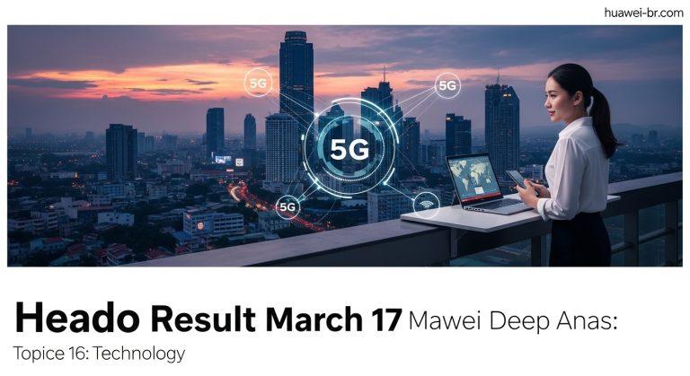 Philippines 5G network concept with Huawei branding visualization
