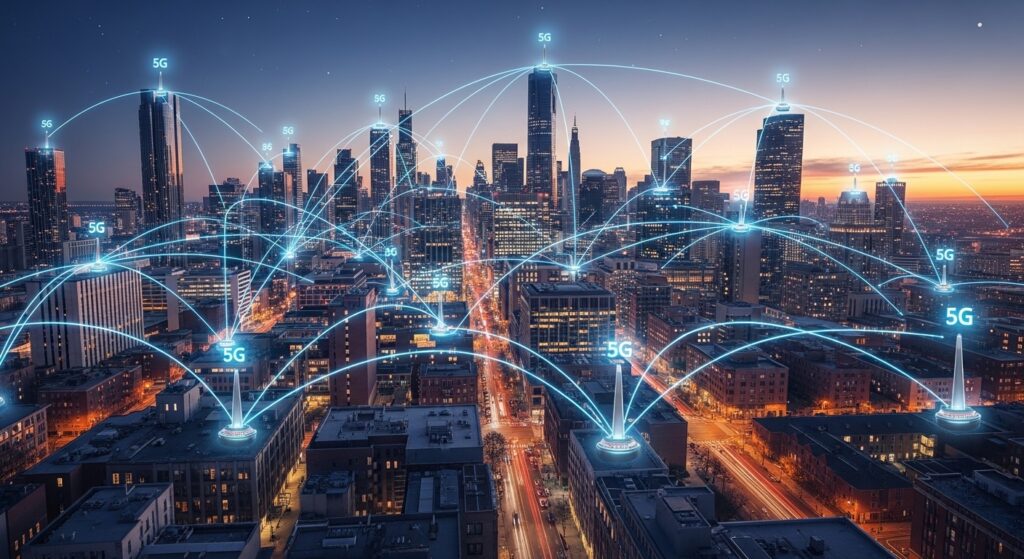 5G network city connectivity