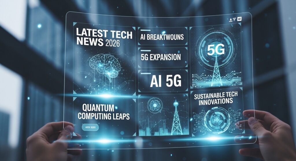 latest tech news 2026 AI 5G