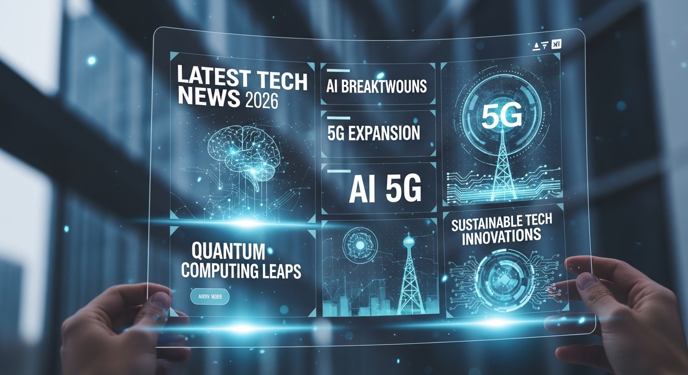 Latest Tech News 2026: AI, 5G and Future Technology Updates